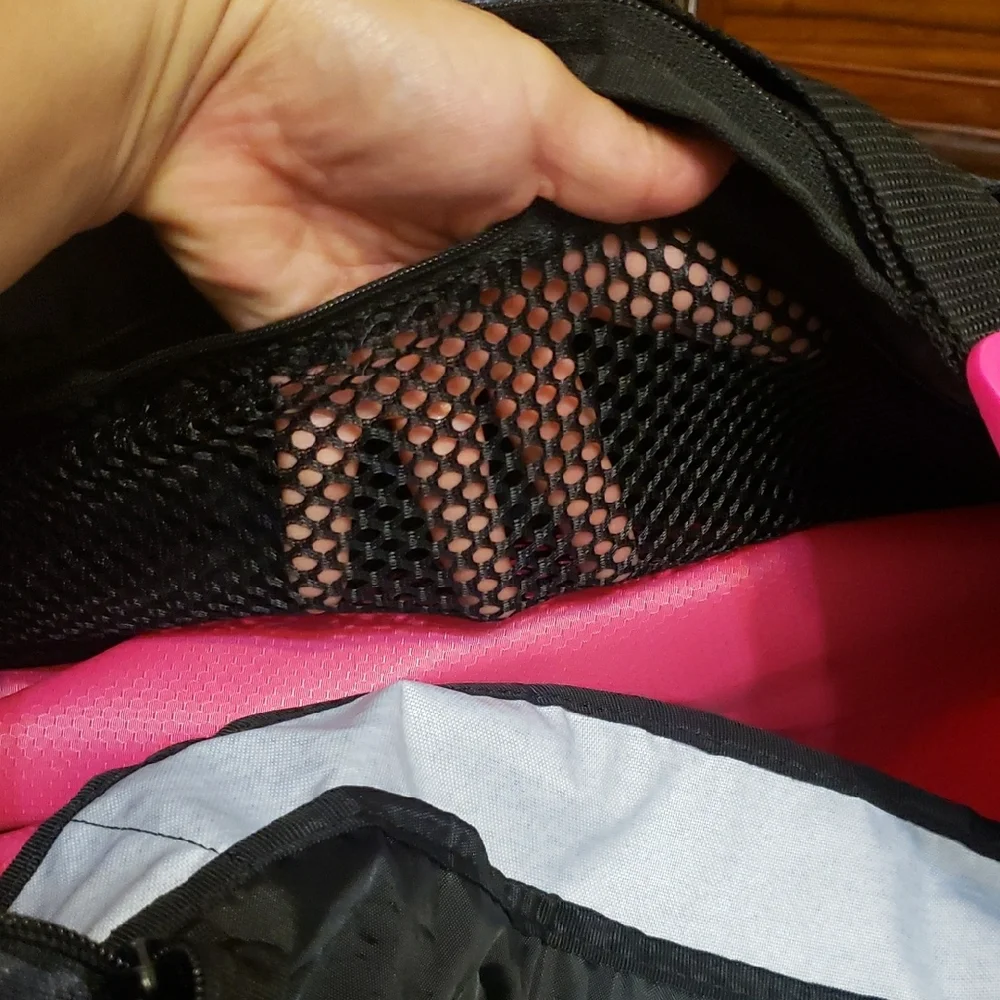 COPY - Adidas Pink and Gray Duffle Bag